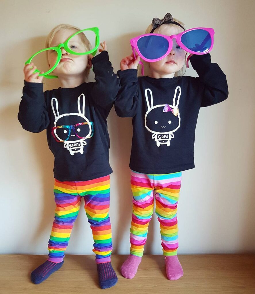 rainbow glasses