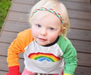 rainbow headband