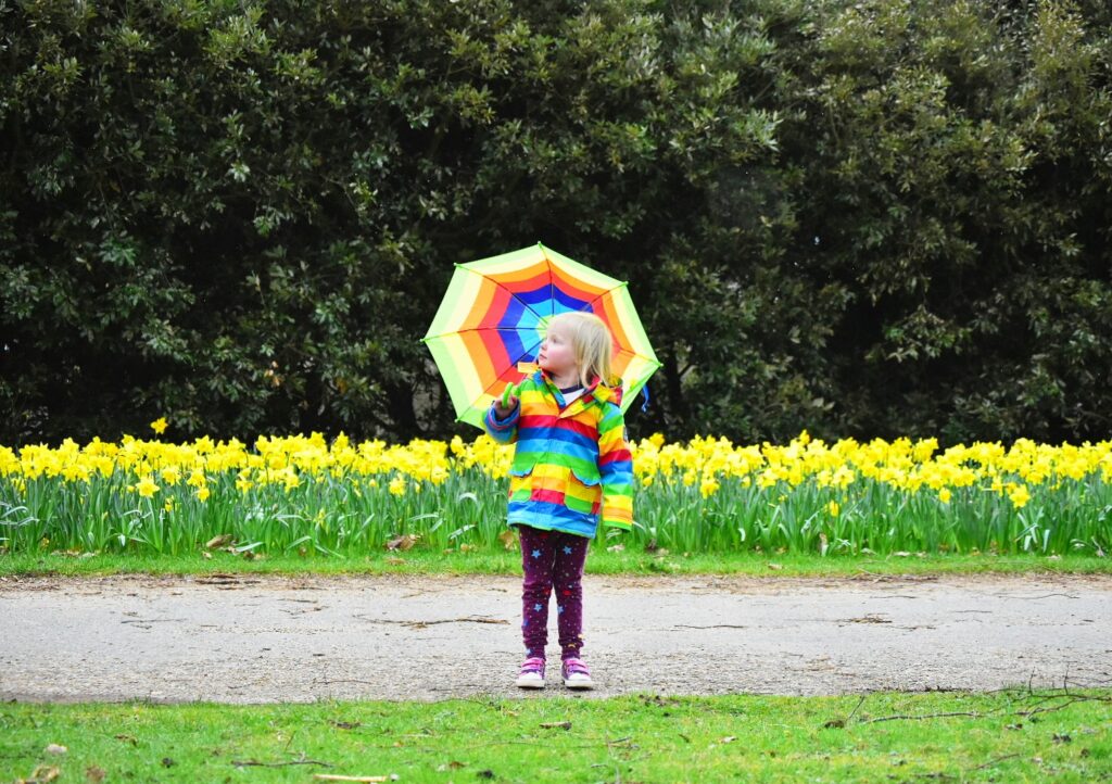rainbow umbrella