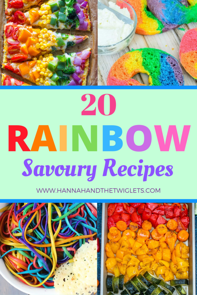 rainbow savoury recipes