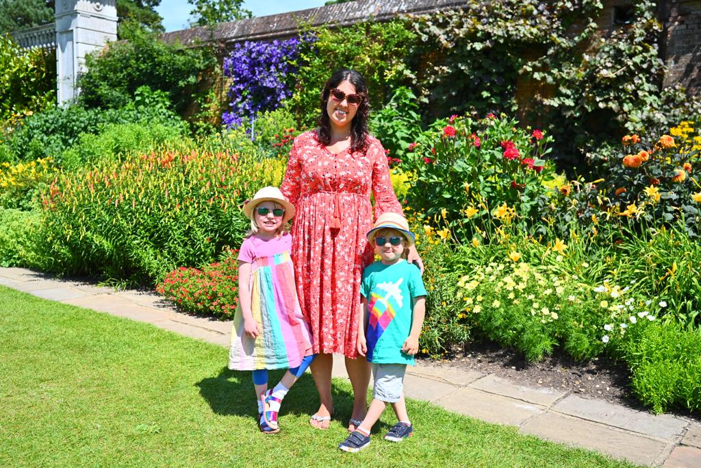 Herbaceous borders at Cliveden
