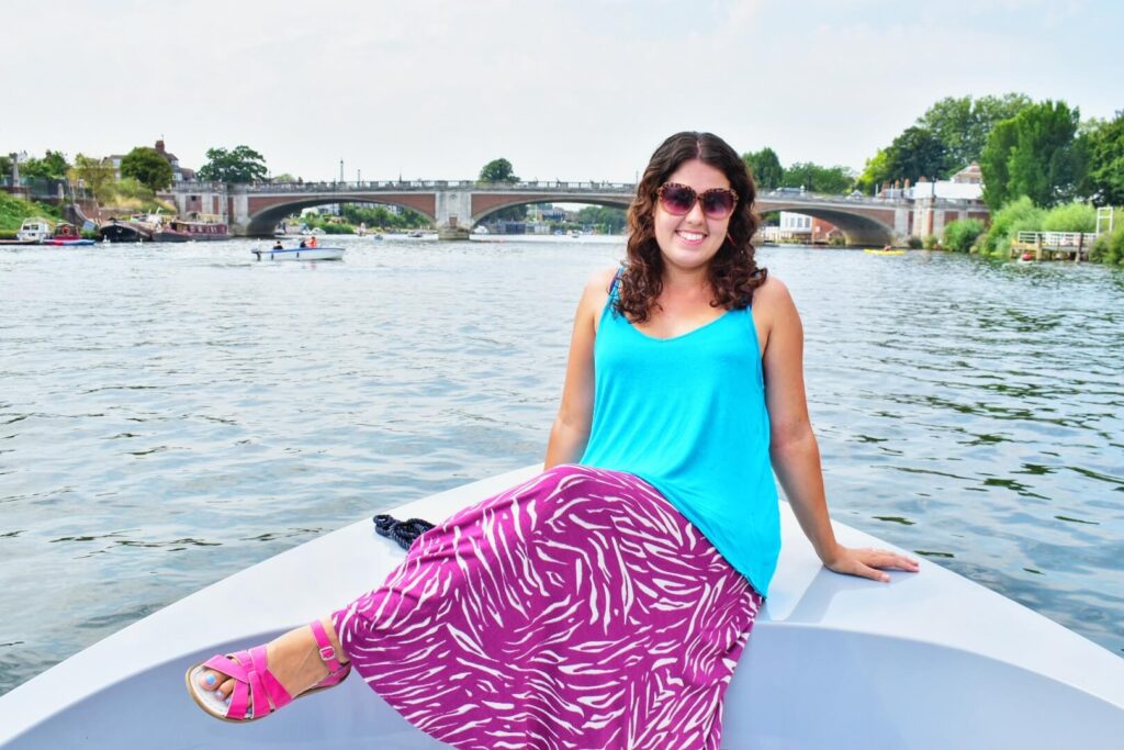 Woman on GoBoat