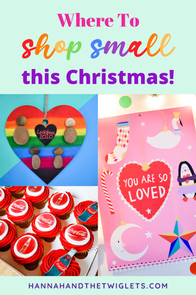 Shop small this Christmas Pinterest