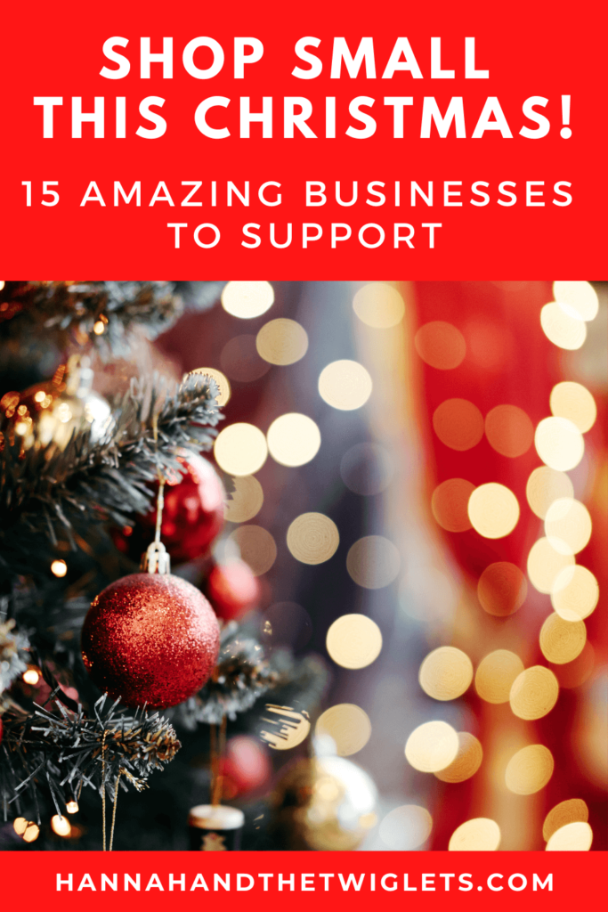 Shop small this Christmas Pinterest
