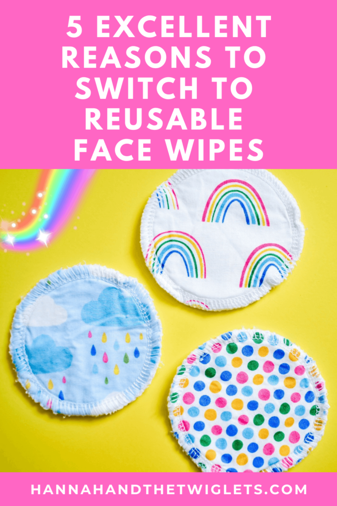 5 reasons to switch to reusable face wipes Pinterest