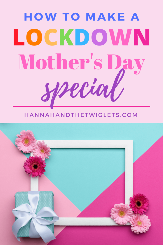 lockdown mothers day Pinterest