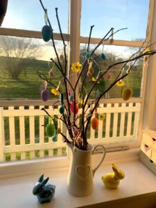 DIY Easter tree