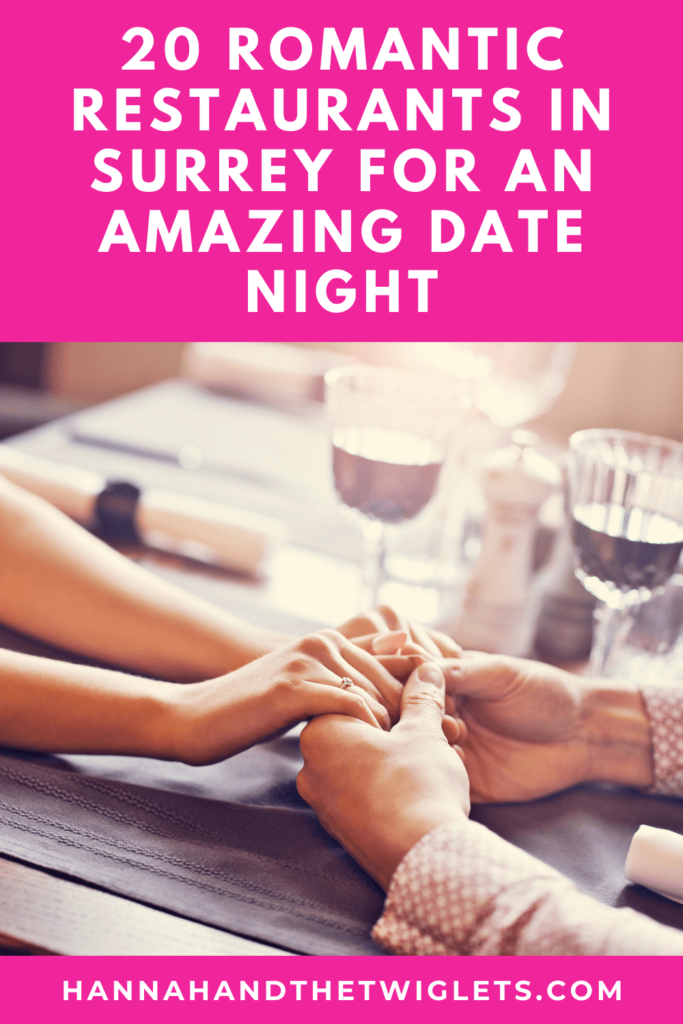 Romantic restaurants in Surrey Pinterest