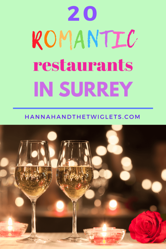 Romantic restaurants in Surrey Pinterest