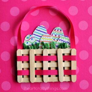 Mini Easter basket craft