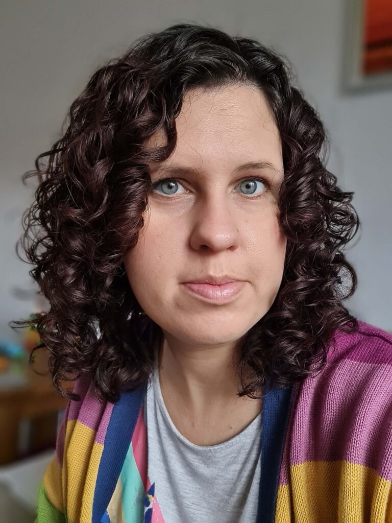 after my curly cut