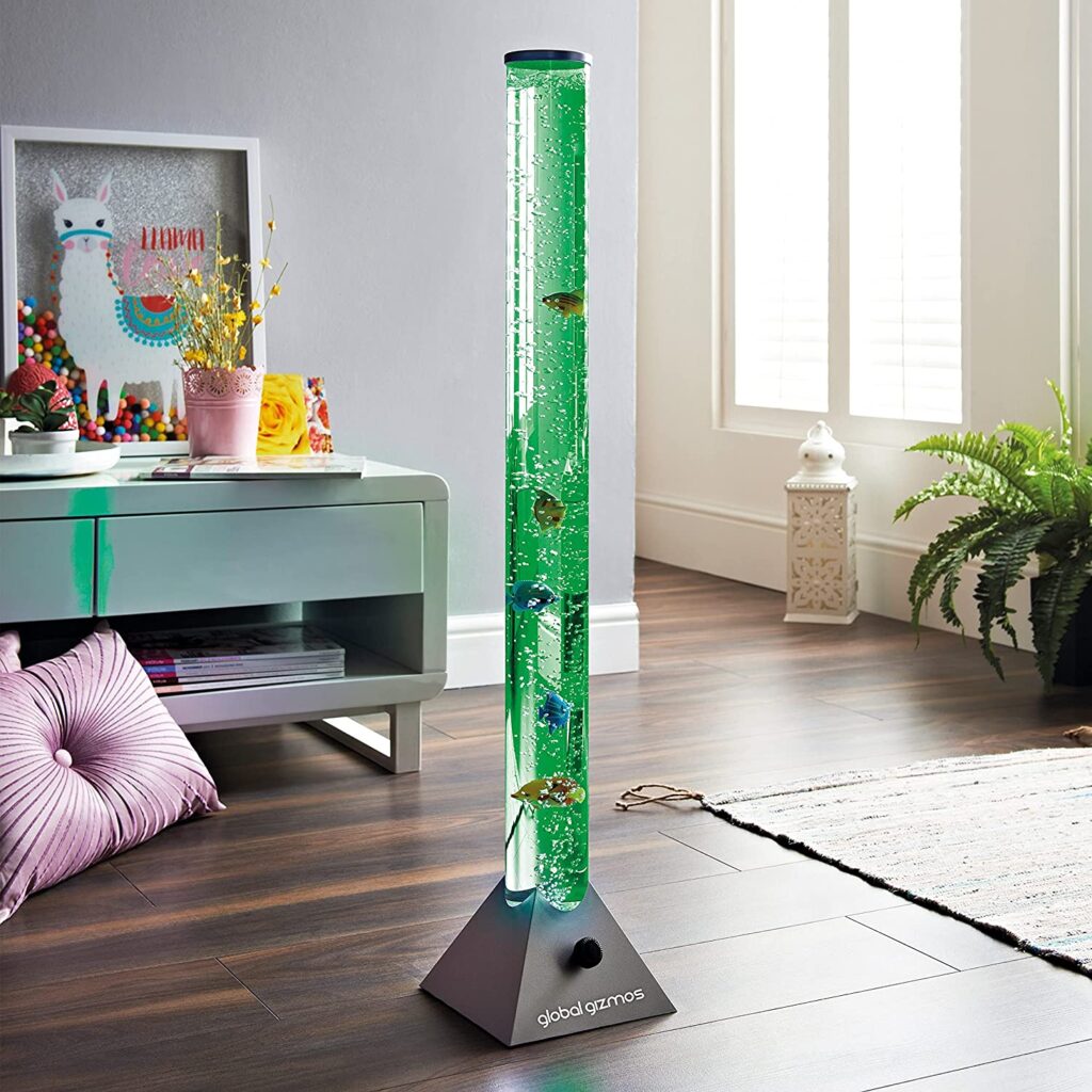 Bubble tube light gifts for sensory seeking kids
