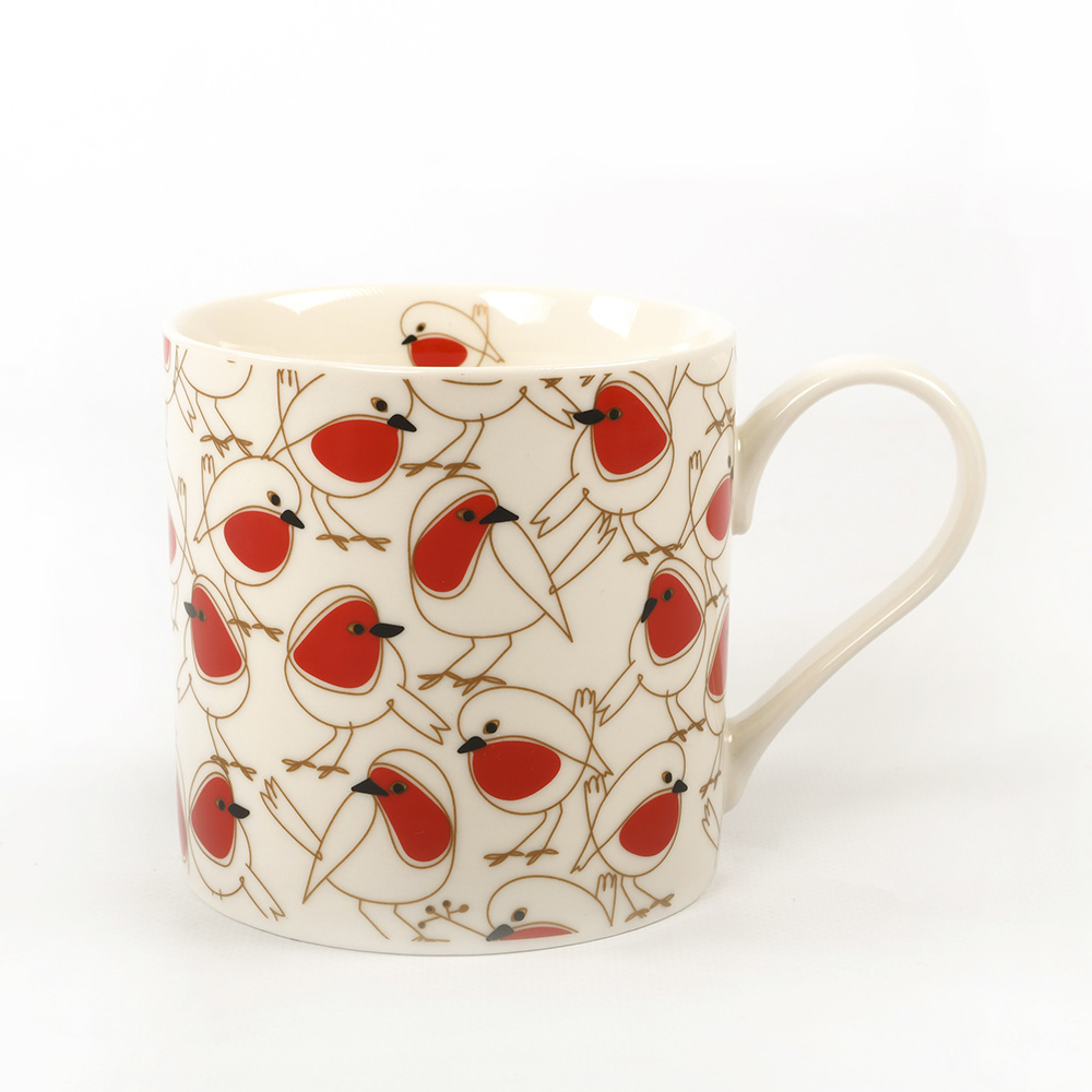 Robin mug