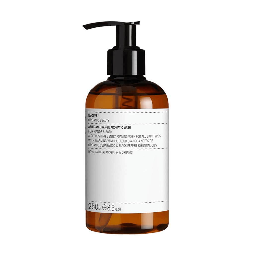African orange hand wash